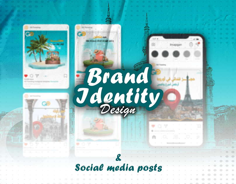 GO Traveling Tourism Brand Identity & Social Media