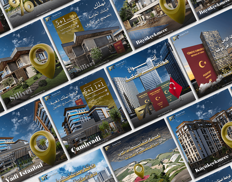 Empire Turk Real Estate Social Posts Vol. 2